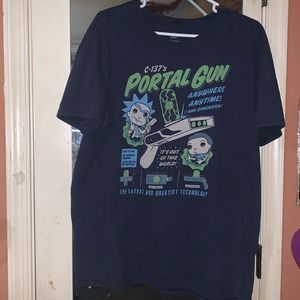 Rick & Morty Portal Gun Shirt